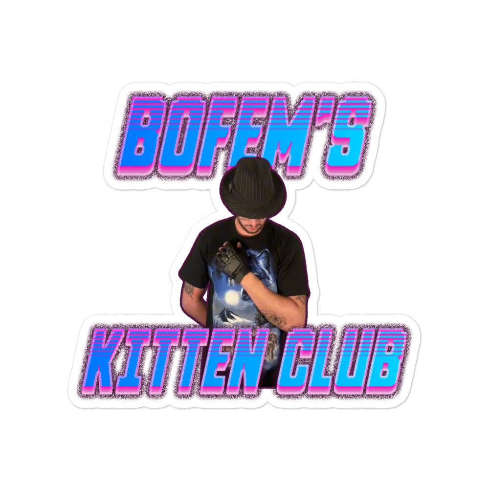 Bofem's Kitten Club Sticker